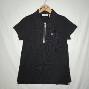 Liz Claiborrne Ladies Short Sleeve Collared Tee Shirt Size Petite Small